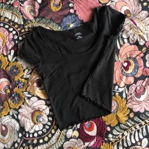 Urban Outfitters black crop top